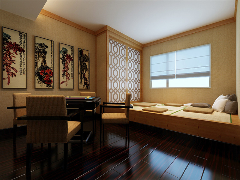 金地濱河國(guó)際105平米「輕奢風(fēng)格」實(shí)景圖(五)