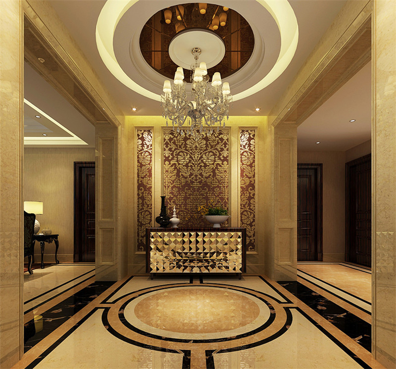 金地濱河國(guó)際105平米「輕奢風(fēng)格」實(shí)景圖(六)