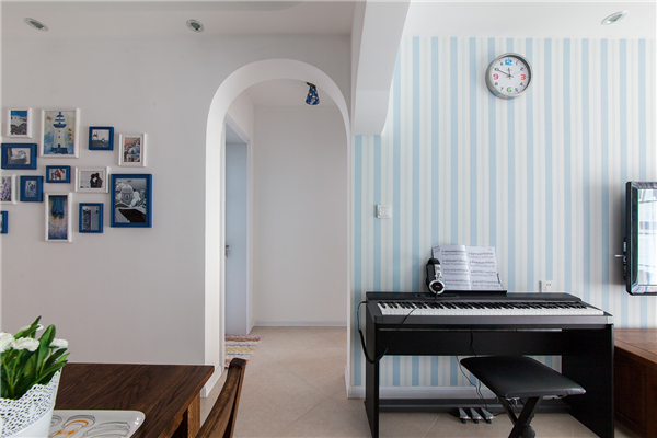 沈陽裝修90平米兩室「地中海」裝修風格案例圖