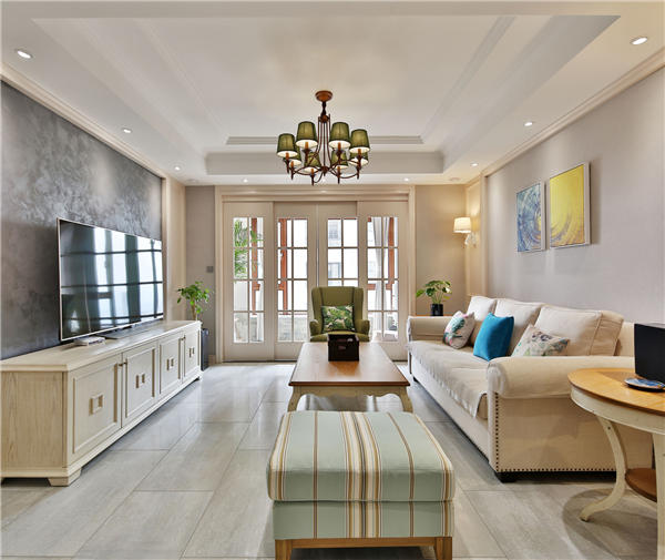 沈陽-依云首府135平「田園風格」裝修設計案例